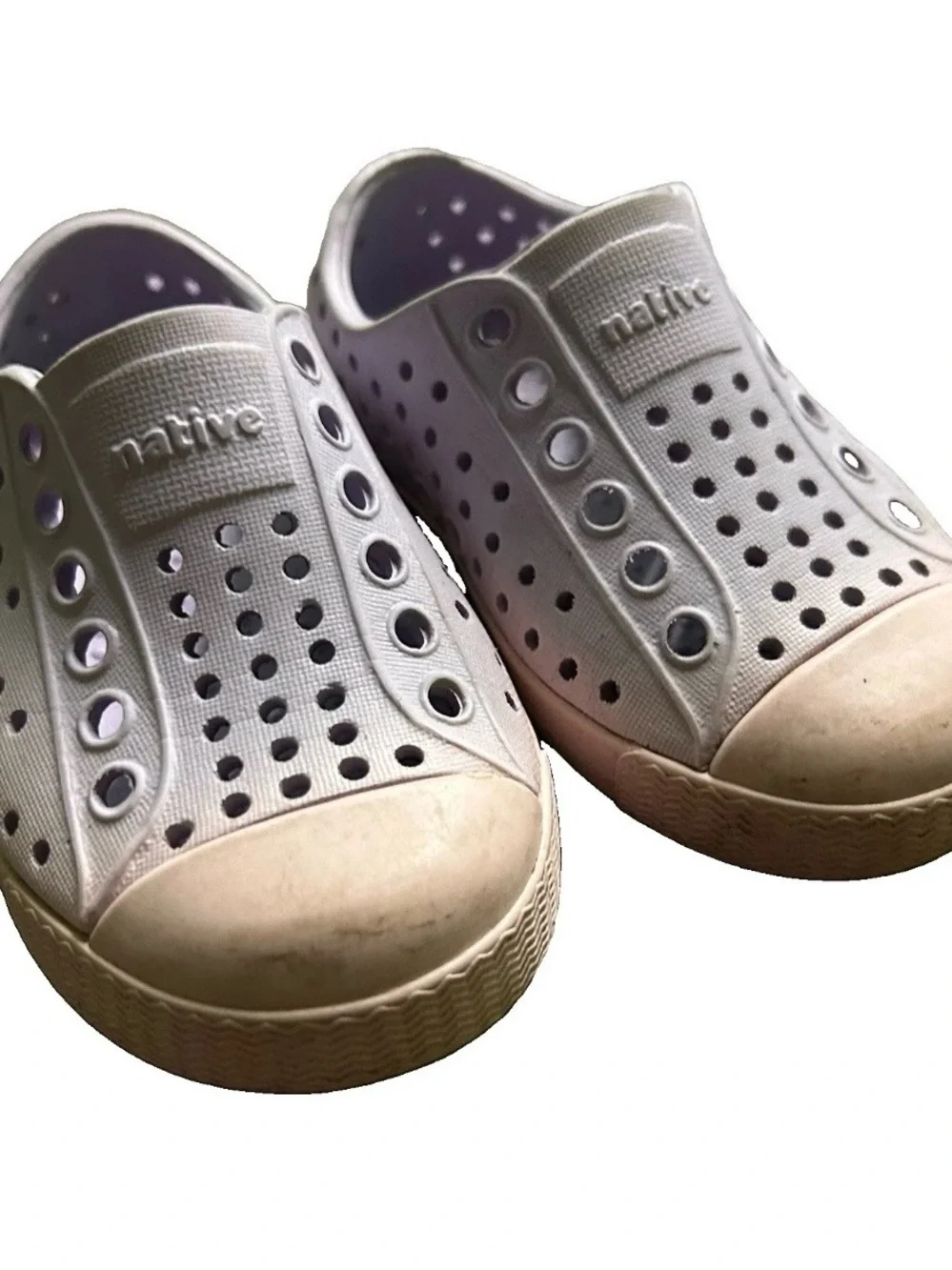 Toddler Girl Native Pink Purple Slip On Summer Water Shoes Size 5